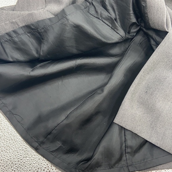 Sandra Darren elegant grey shimmer sheath dress size 6 - Picture 13 of 15